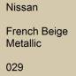 Preview: Nissan, French Beige Metallic, 029.